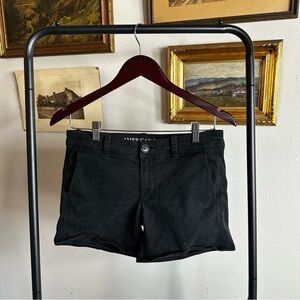 American Eagle Outfitters Women's Black Jean Shorts 🐴